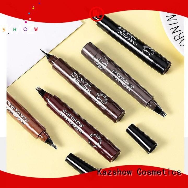 Kazshow liquid eyebrow pen design for eyebrow