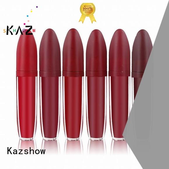 Kazshow long lasting matte lip gloss advanced technology for lip
