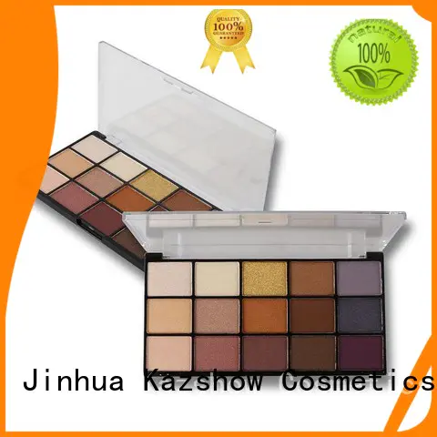 Kazshow glitter eyeshadow palette manufacturer for beauty